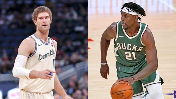 Bucks feature two brother combos: Lopez and Antetokounmpo